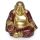 Szerencsehozó Mini Buddha - Arany Glitteres Kínai Nevető Buddha 6cm