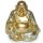 Szerencsehozó Mini Buddha - Arany Glitteres Kínai Nevető Buddha 6cm