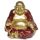 Szerencsehozó Mini Buddha - Arany Glitteres Kínai Nevető Buddha 8cm