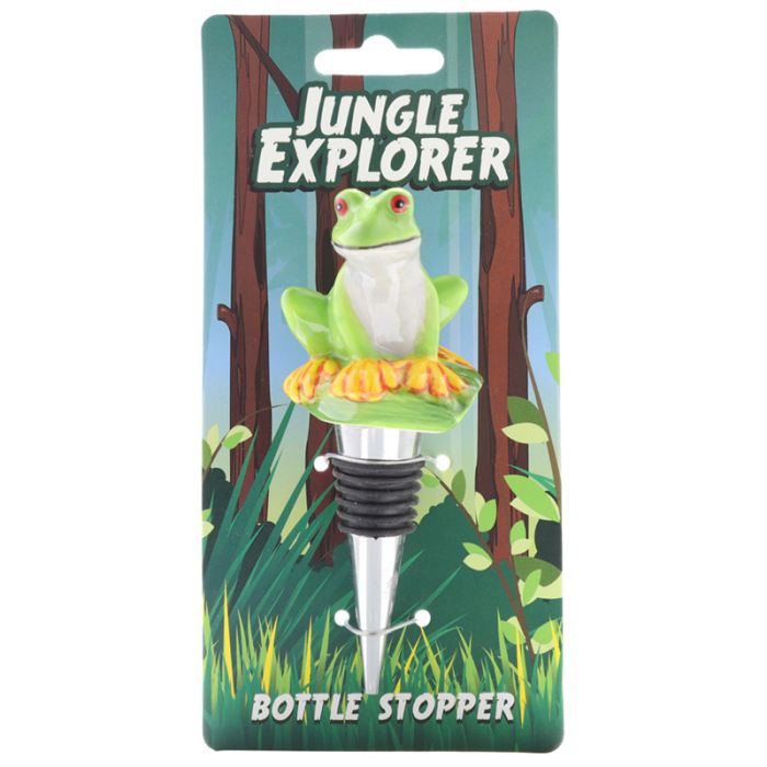 Üvegdugó, Kerámia - Béka