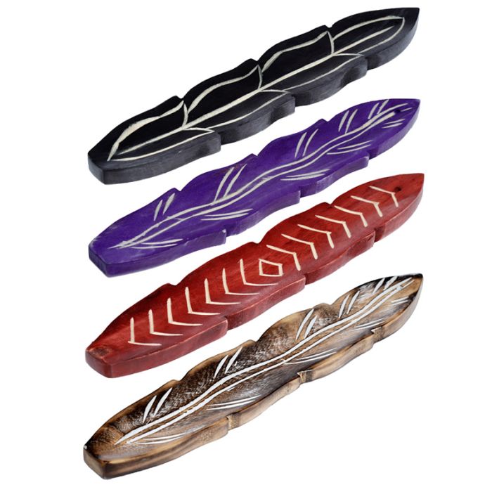 Füstölő Égető, Mangó Fából - Toll Formájú