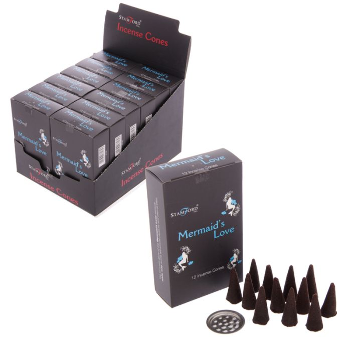 37185 Füstölő Kúpok, Stamford Black - Sellő Szerelem