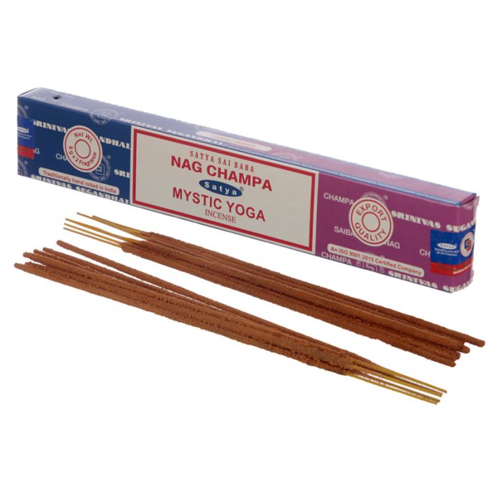 01325 Füstölő Pálcák, Satya - Nag Champa & Misztikus Jóga