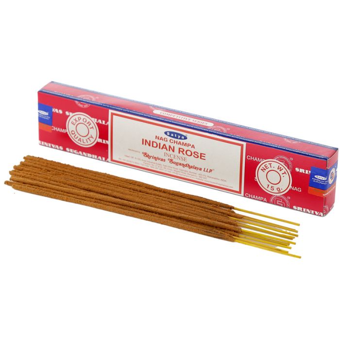 01360 Füstölő Pálcák, Satya - Nag Champa - Indiai Rózsa