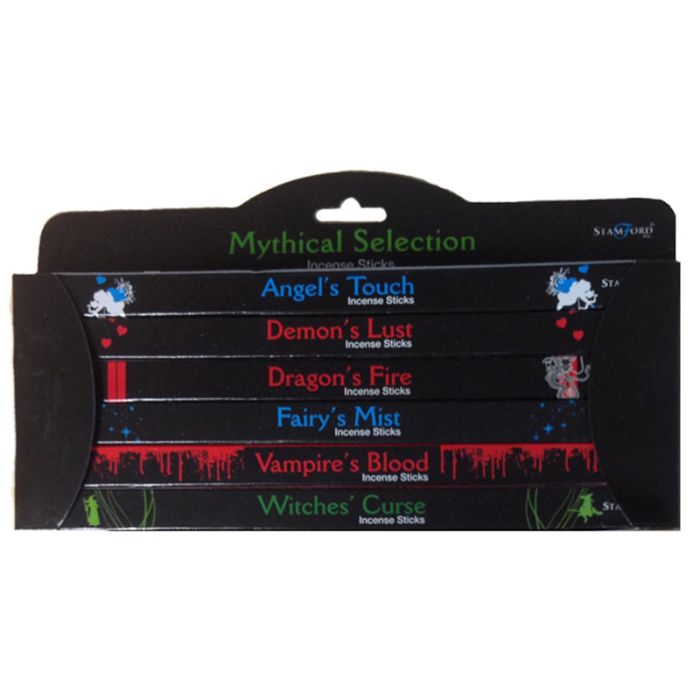 37149 Füstölő Pálca Szett, Stamford, 6 db-os - Mitikus Fekete Válogatás