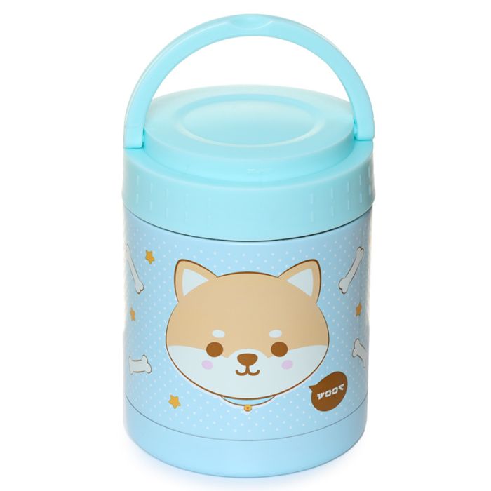 Thermo Ételhordó 400ml, Fém - Shiba Inu Kutya