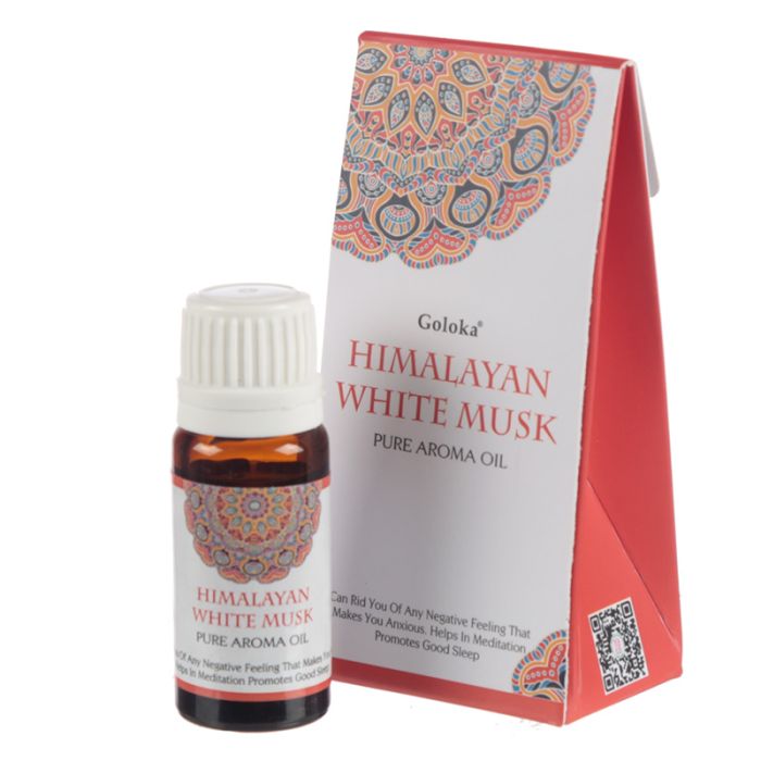 Goloka - Aromaolaj - Himalájai Fehér Moha - 10ml