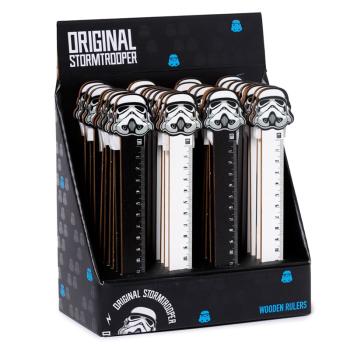 Vonalzó, Fa (15cm) - Az Eredeti Stormtrooper