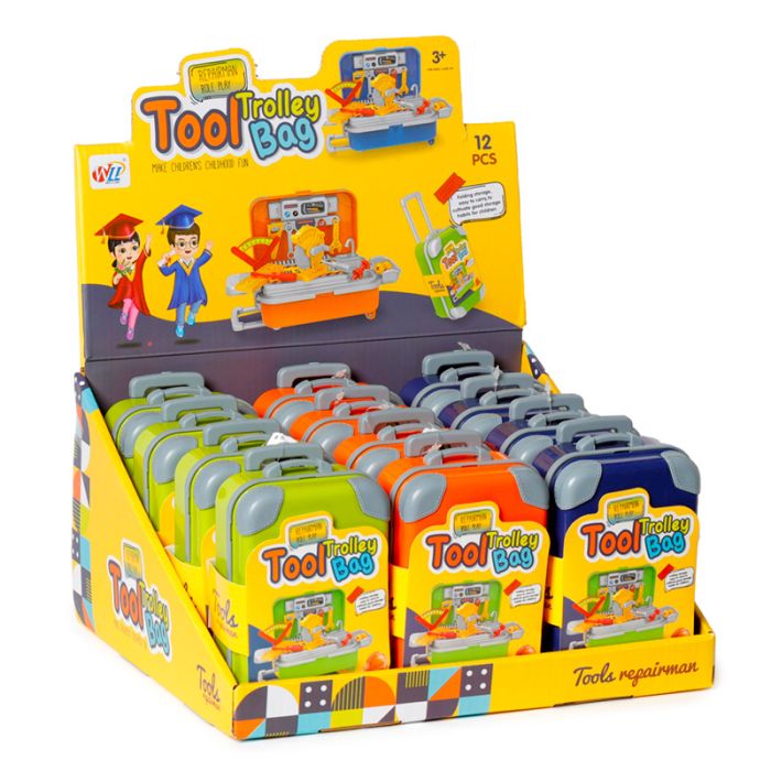 Játék Kisfiúknak - Ezermester Szerszámos Bőröndje