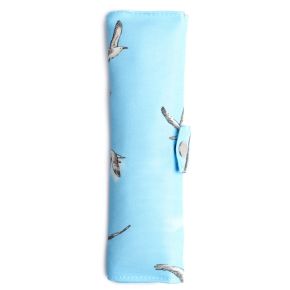 100% Bambusz Evőeszköz Szett Vászon Tartóban, 6 db - Sirályok