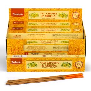 37291 Füstölő Pálcák, Tulasi - Nag Champa & Arruda 37291 Füstölő Pálcák, Tulasi - Nag Champa & Arruda