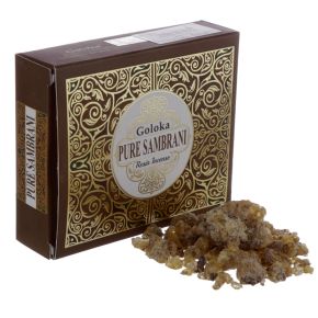 Füstölő Gyanta, Goloka - Pure Sambrani - 50g Füstölő Gyanta, Goloka - Pure Sambrani - 50g