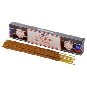 01347 Füstölő Pálcák, Satya - Nag Champa - Fekete Ópium