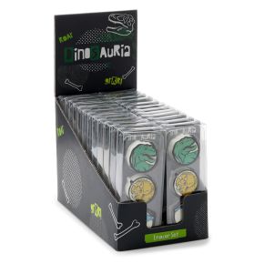 Radír Szett, 3 db-os - Dinoszaurusz Világ