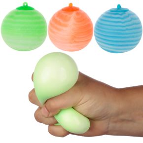 Nyomogatós Játék - Squeezy Fluo Labda - 6cm